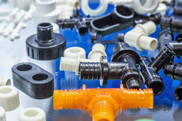istock goods and plastic parts on the store counter 1371294086