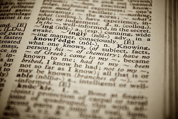 istock Dictionary definition of the word "Knowledge" 137129732