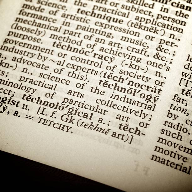 istock The dictionary definition of Technology 137129823