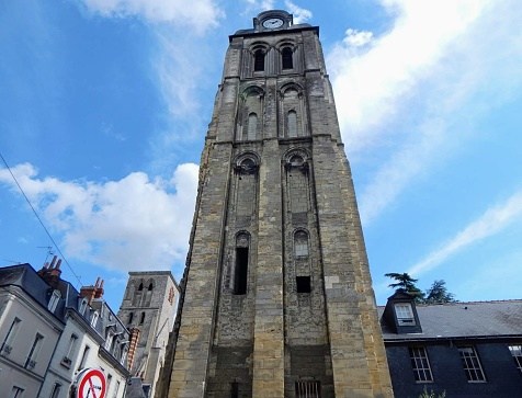 Clock Tower (formerly Treasure Tower) in French Tour de l'Horloge (Tours)