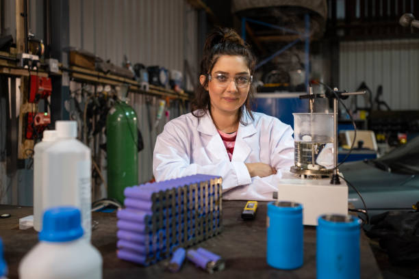 istock Woman In STEM Portrait 1371306588