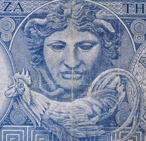istock an image of jellyfish on a bank note from Greece 1371308161