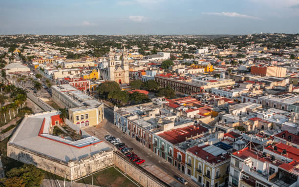 istock Cityscape of Campeche 1371308364