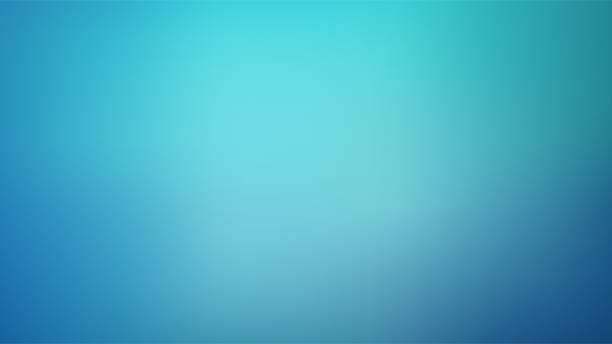 Light Blue Turquoise Color Gradient Defocused Blurred Motion Abstract  Background Vector Stock Illustration - Download Image Now - iStock