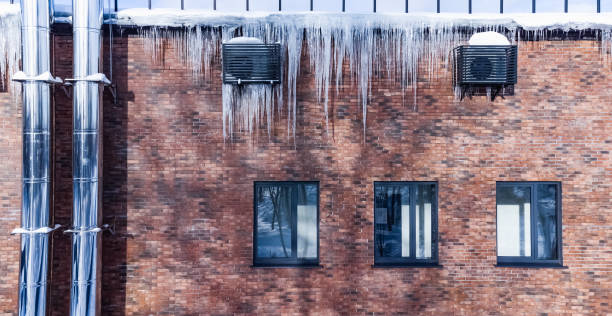 istock icicles on the roof with air conditioning 1371319011