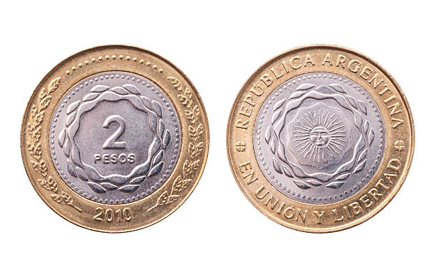 istock Argentina, 2010 bicentenary anniversary coin, clipping path. 137132022