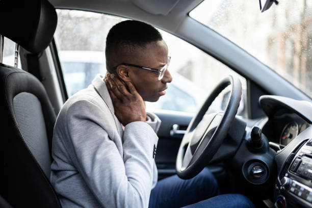 istock Car Driver Back Pain Injury 1371323985