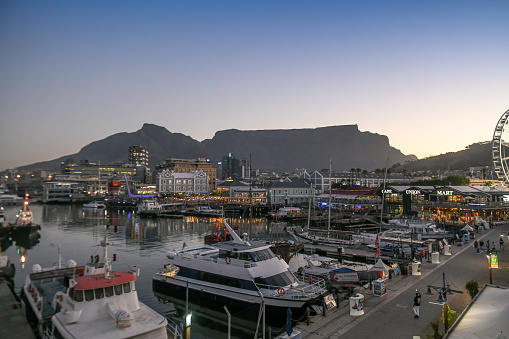 Victoria and Alfred Waterfront and the Cape Wheel, Cape Town, South Africa