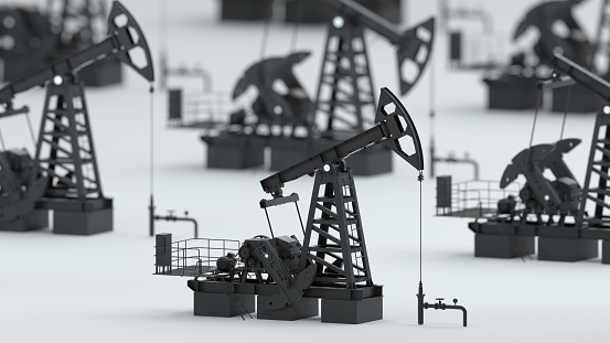 Oil pumps and rig