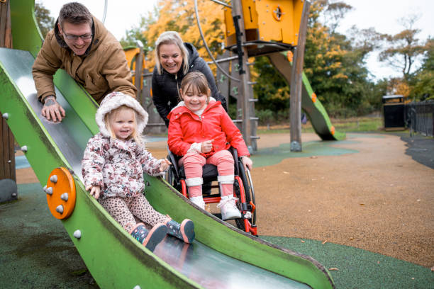 istock Look At You On The Slide 1371325958