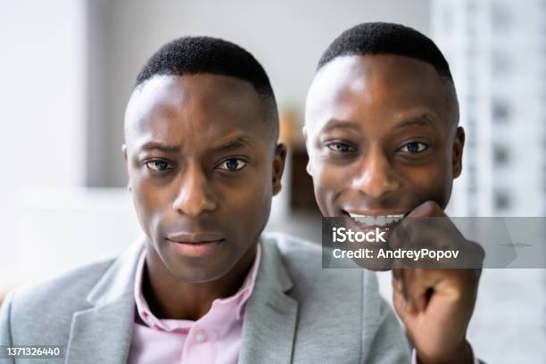 Self Impostor Disorder And Depression Man With Panic Stock Photo - Download Image Now