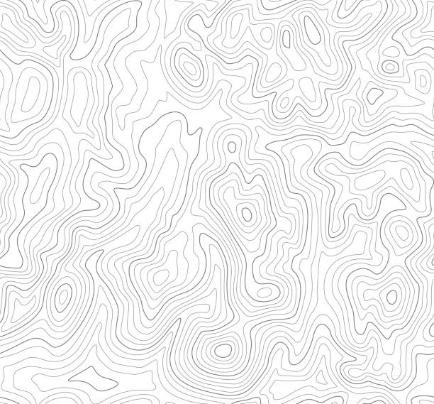 nahtlose topographic linien - topographic map stock-grafiken, -clipart, -cartoons und -symbole