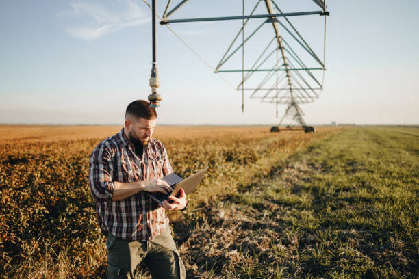 istock A farm worker paying a visit to a farm 1371336047