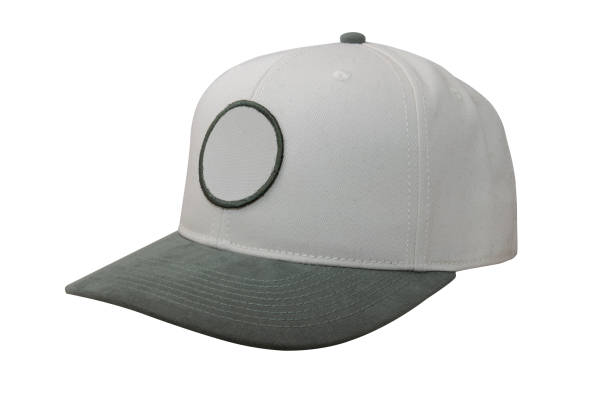 istock white and green SnapBack Cap isolated on white background 1371340146