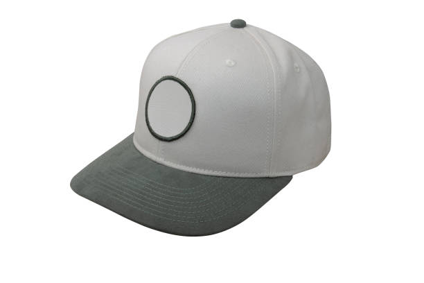 istock white and green SnapBack Cap isolated on white background 1371340164