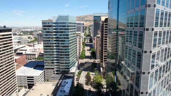 Buildings in Downtown Salt Lake City