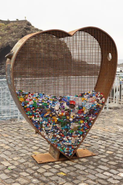 istock Collection of plastic caps for recycling. 1371350766