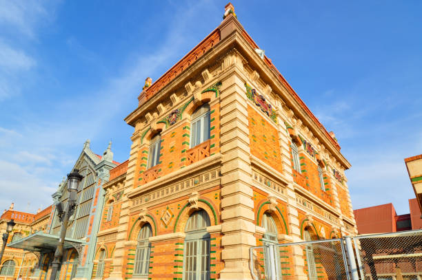 istock Doors and windows in Almeria railway station 1371367872