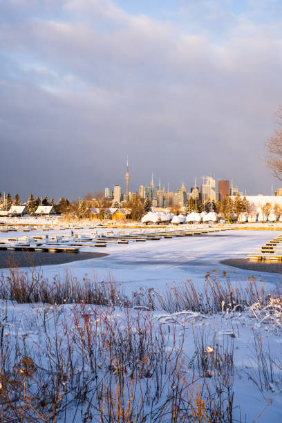 istock Tommy Thompson Park winter ，Toronto 1371369814