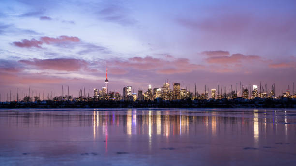 istock Toronto skyline in winter time Canada 1371374254
