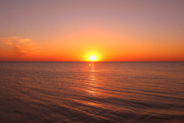 istock Wonderful sunset on the sea. Background. Landscape. 1371378791