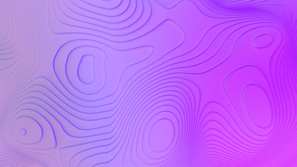 istock 3D Abstract Sliced, Layered Background, Topography Concept 1371380101
