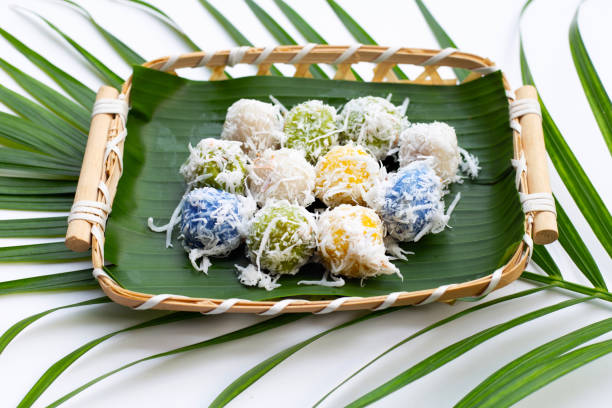 istock Thai dessert, Colorful coconut Balls 1371381590