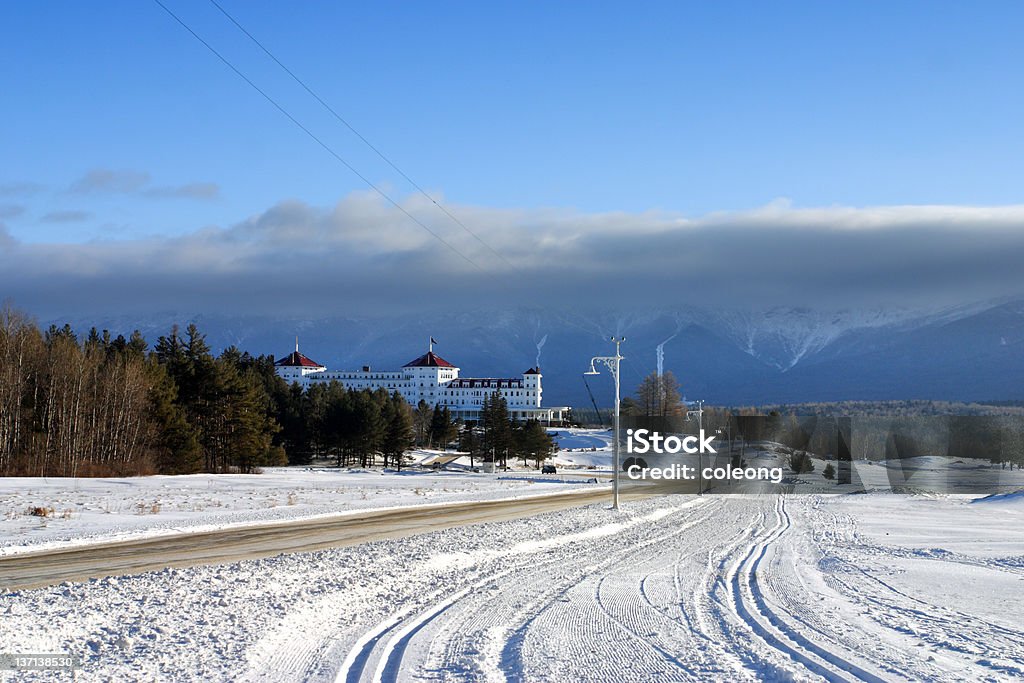 Bretton Woods, New Hampshire - Foto de stock de Esqui - Equipamento esportivo royalty-free