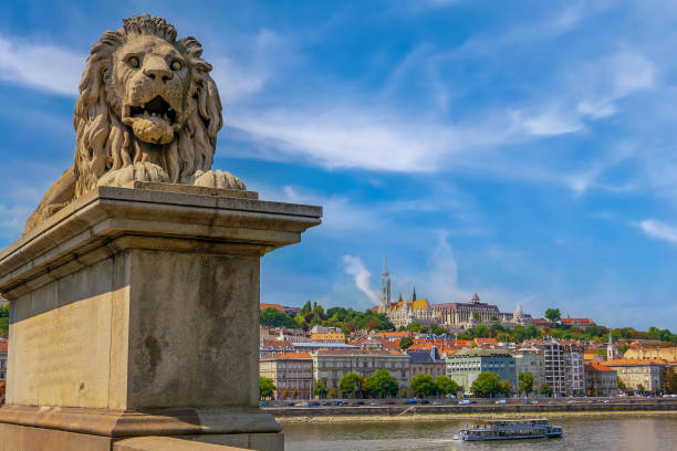 istock Budapest city skyline, cityscape of Hungary 1371394708
