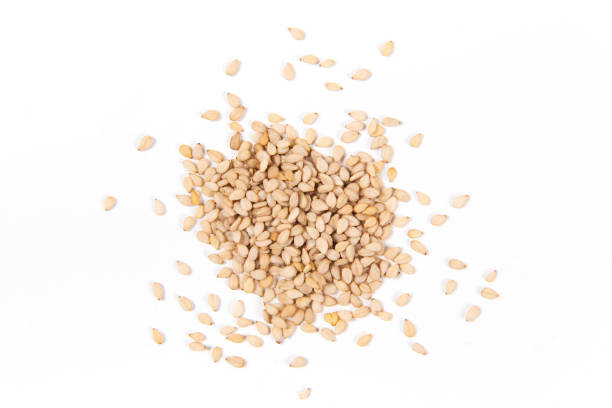 istock sesame seeds isolated on white background 1371423591