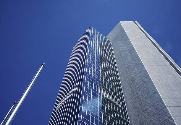 istock Office Towers and Flagpoles, Phoenix, Arizona 137142461