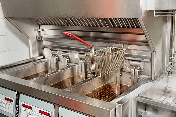 istock Deep fryer with oil 137143899