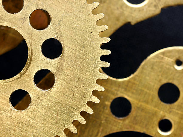 istock Old mechanism with gears 137144288