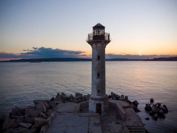 istock Lighthouse on the Black Sea. Bulgaria, Varna. 1371453510