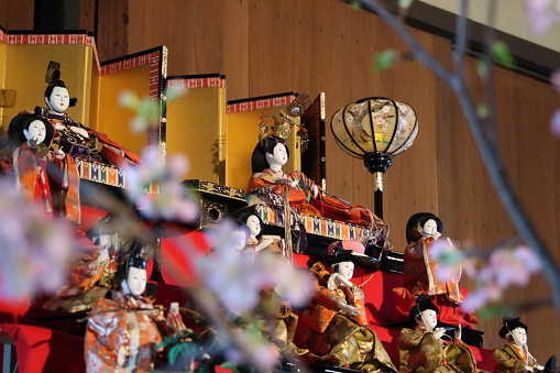 doll displayed during the Girls' Festival