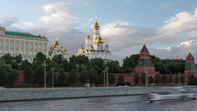 The Ivan Great Bell Tower in the Moscow Kremlin.