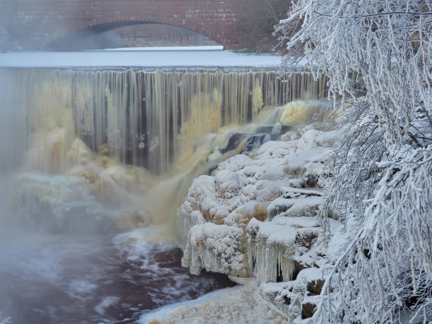 istock Waterfall Vanhankaupunginkoski in Toukola in Helsinki City. 1371473256