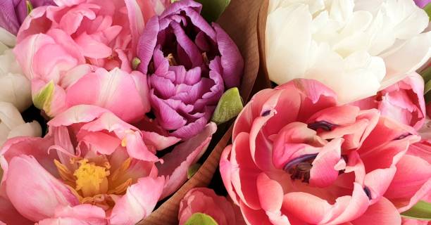 istock Beautiful flowers bouquet 1371477980