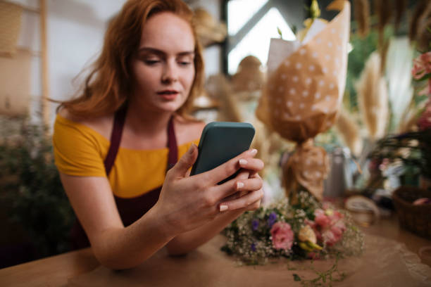 istock Her business is mostly online 1371481906