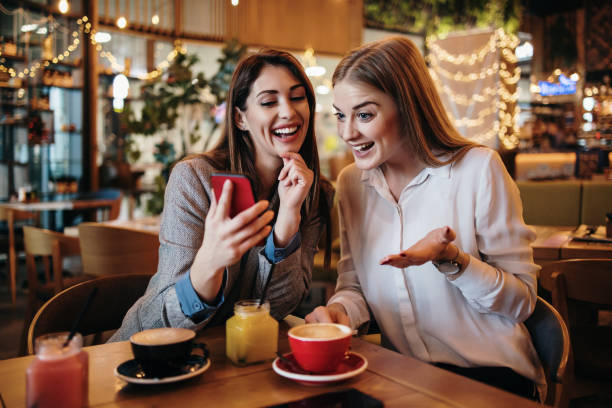istock Two best friends in restaurant 1371485388