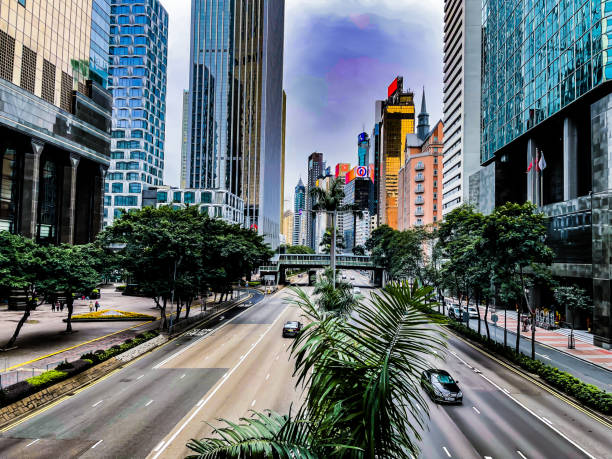 istock Hong Kong Wan Chai Gloucester Road Commerical building View 1371487521