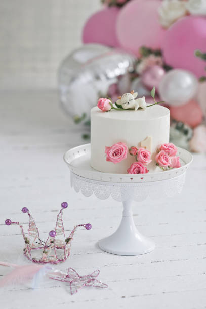 istock Cake and decorations for a childrens holiday 3397. 1371491132