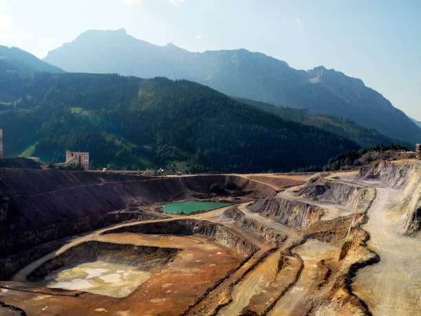 istock Austria, Erzberg, Iron Mining Industry 1371494650