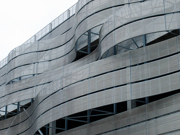 Detail of the Colorado Convention Center in Downtown Denver.