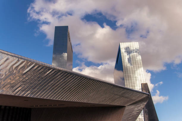ROTTERDAM, THE NETHERLANDS - MARCH 6, 2019: Rotterdam railroad station