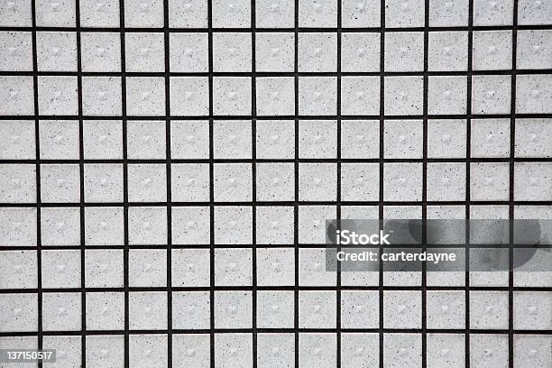 Bianco Quadrato Piastrelle Sfondo Di Texture Pattern Sfondo - Fotografie stock e altre immagini di Ambientazione esterna