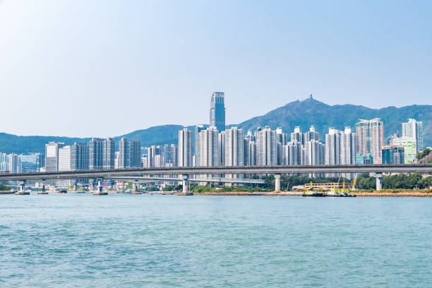 istock View of Tsuen Wan and Tsing Yi District, Hong Kong 1371505362