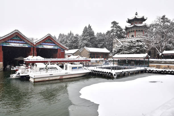 istock Summer Palace in Winter 1371520904