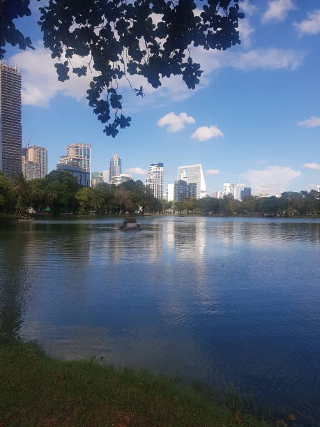 istock View of a park in Bangkok 1371521132