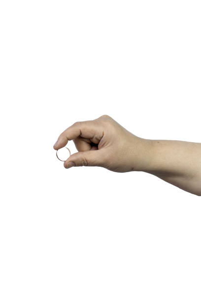 istock Hand Gesture Catch Isolated On White Stock Photo 1371532591